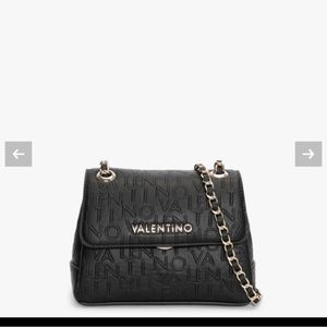 Valentino Embossed Nero Bag